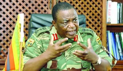  ZDF Commander General Constantino Guveya Nyikadzino Chiwenga - File Pic