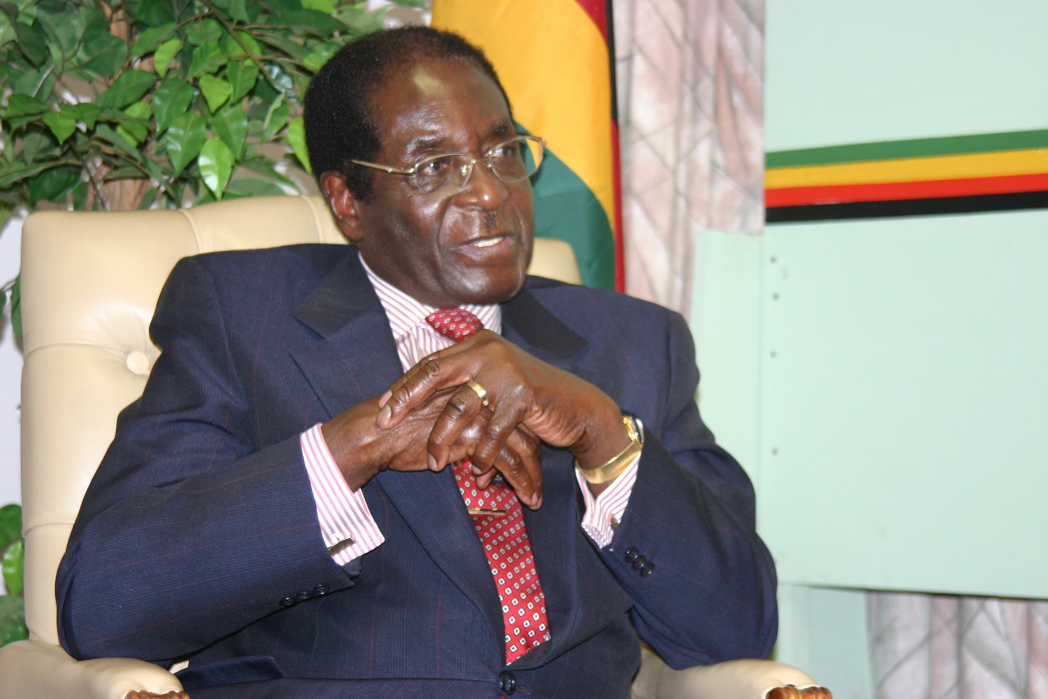 BREAKING NEWS: President Mugabe wins!