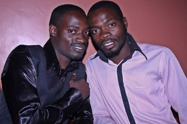 Tendai (right) and Morgan Dembo