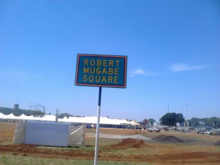 The Congress Venue has been renamed Robert Mugabe Square