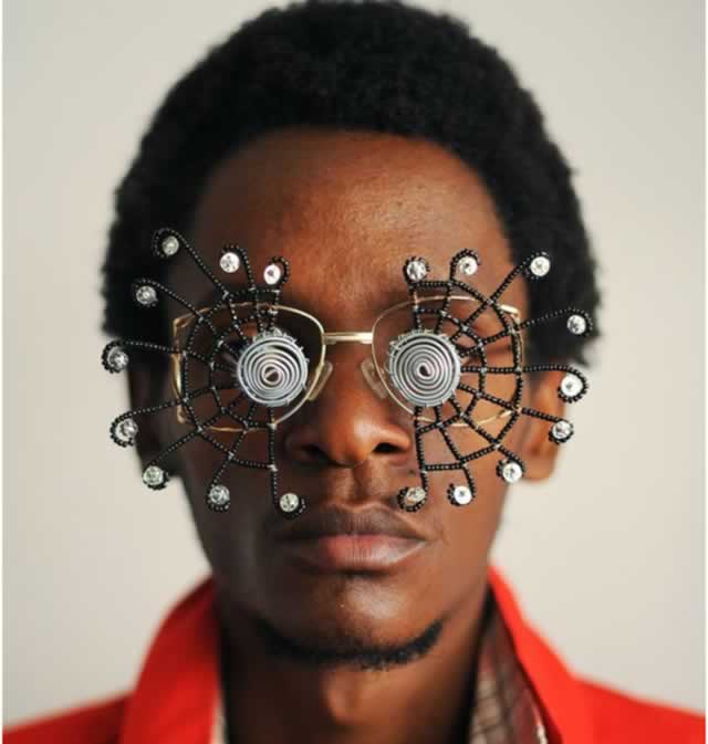 Kenyan artist Cyrus Kabiru’s craft work