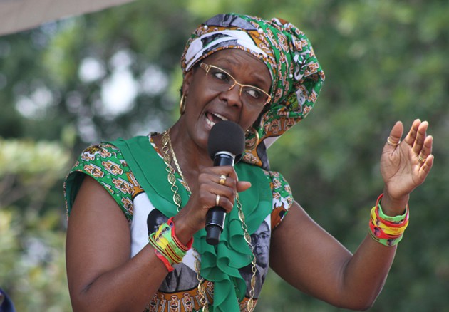 First lady Amai Grace Mugabe