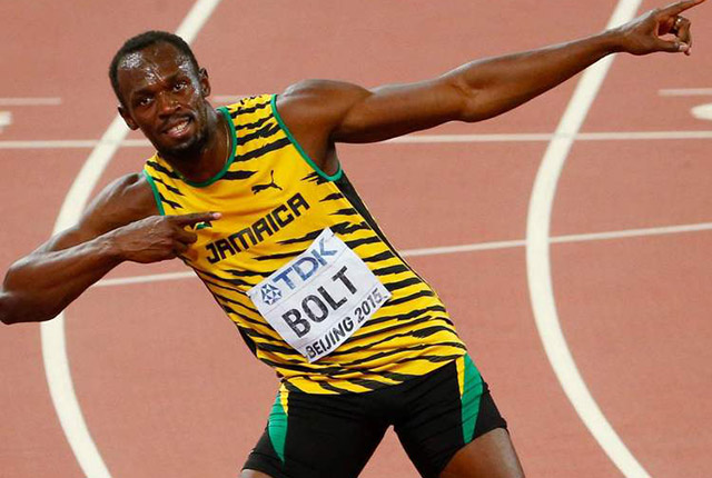 Bolt enjoys retirement