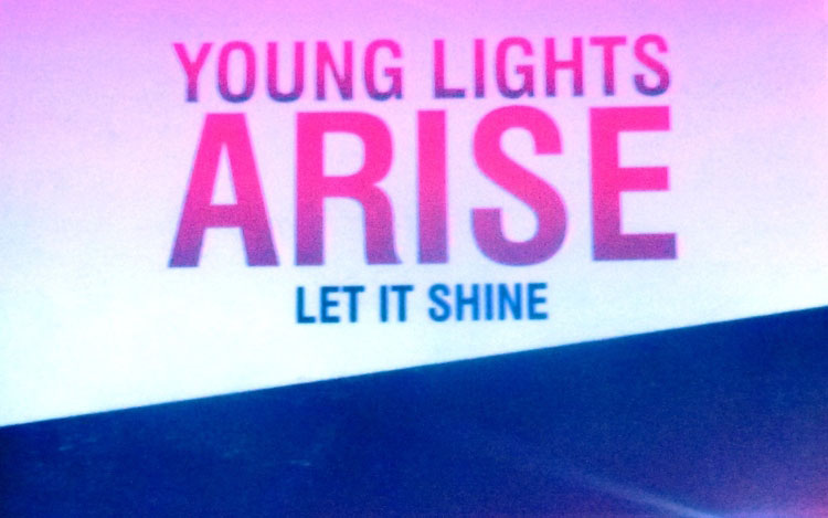 Cover of “Young Lights Arise”