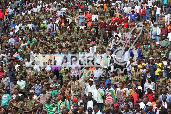 Thousands attend the inauguration of President ED Mnangagwa