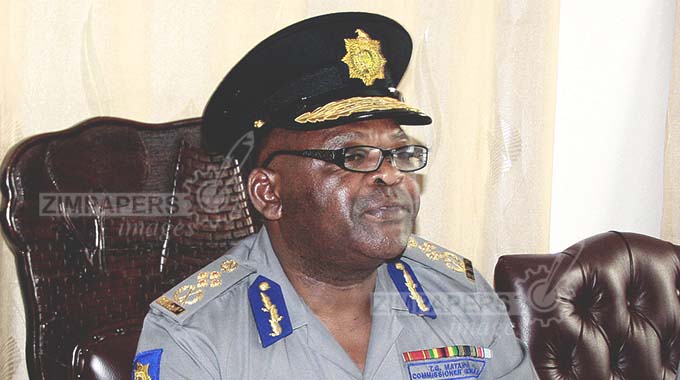Matanga reads riot act to errant police officers