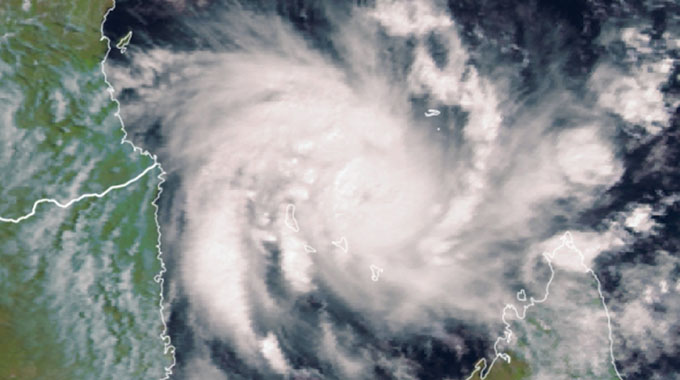 Cyclone Kenneth causing havoc & mass destruction