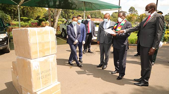 COVID-19: President receives donations