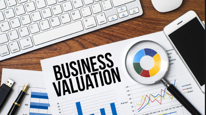 Use of business valuation on projected cashflow