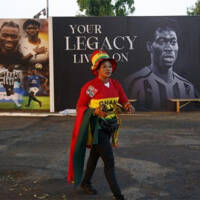 Hundreds pay their last respects to  late Ghana star Atsu