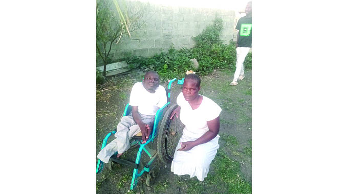 Maturure defies disability to build strong bond