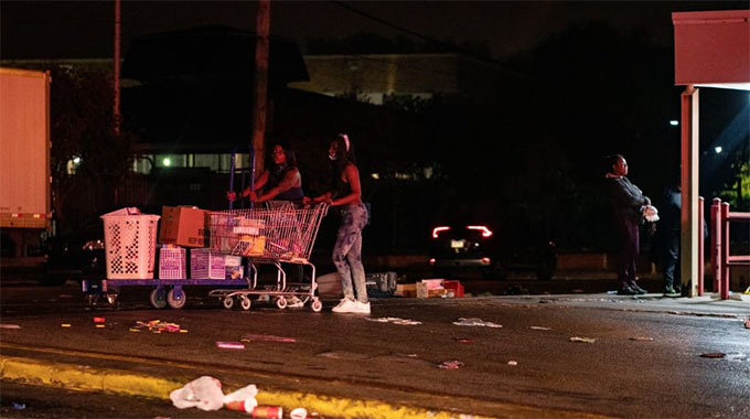 Teens on looting rampage in US city