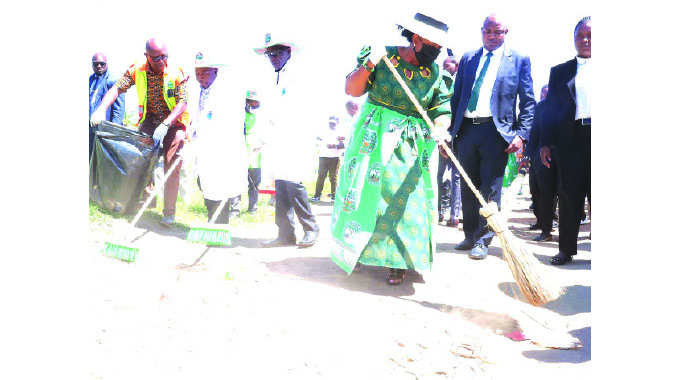 First Lady launches model green park for...