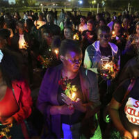 Kenyan women hold ‘Dark Valentine’ vigils